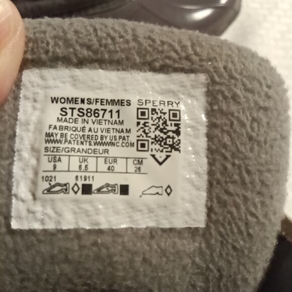 Sperry Saltwater Duck Boot Gray Size 9 Women's Rubber Rain Boots Rubber Sole - Picture 5 of 8